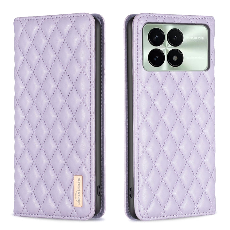 Diamond Lattice Magnetic Leather Flip Phone Case, For Xiaomi Redmi Note 13 Pro+ 5G, For Xiaomi Redmi Note 13 Pro 5G, For Xiaomi 13T / 13T Pro / Redmi K60 Ultra, For Xiaomi Redmi K70 / K70 Pro, For Xiaomi Redmi 12 4G                                     ...