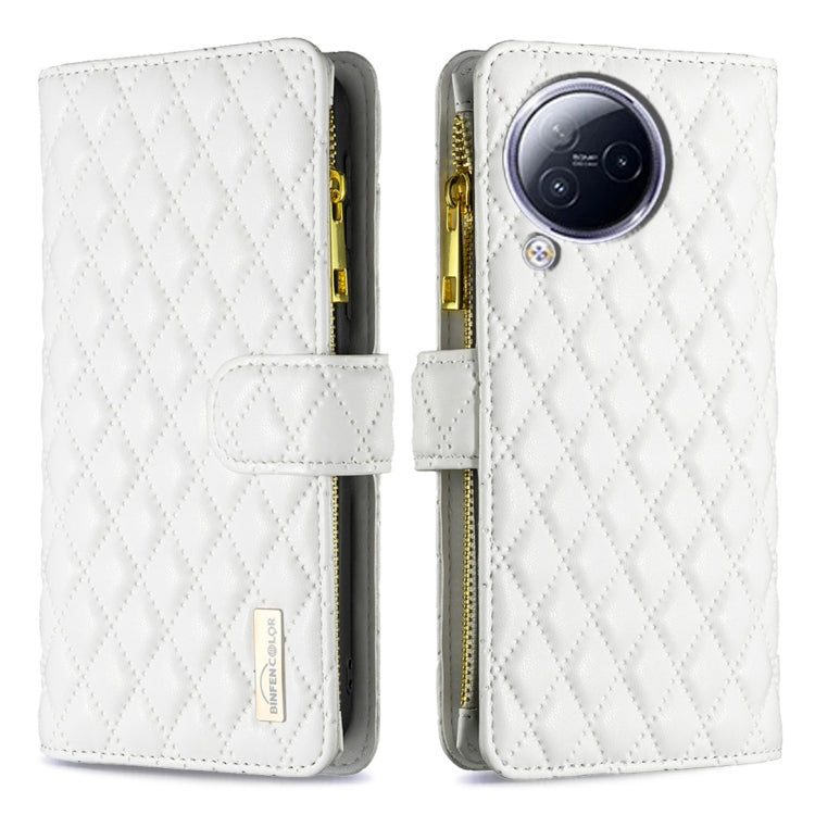 Diamond Lattice Zipper Wallet Leather Flip Phone Case, For Xiaomi Redmi 12 4G, For Xiaomi Poco F5 5G / Redmi Note 12 Turbo, For Xiaomi Redmi Note 12S 4G / Note 11, For Xiaomi Civi 3 5G