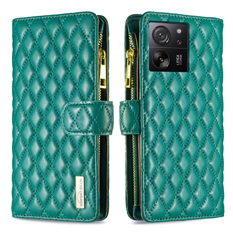 Diamond Lattice Zipper Wallet Leather Flip Phone Case, For Xiaomi Redmi Note 13 Pro 4G Global, For Xiaomi Poco M6 Pro 4G, For Xiaomi Redmi A3, For Xiaomi Redmi Note 13 4G Global, For Xiaomi Redmi K70E, For Xiaomi Redmi 13C                              ...