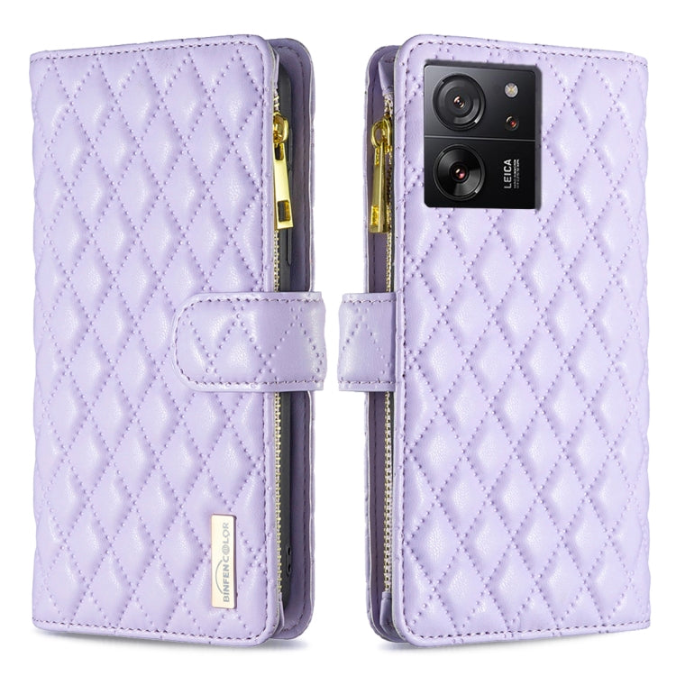 Diamond Lattice Zipper Wallet Leather Flip Phone Case, For Xiaomi Redmi Note 13 Pro 4G Global, For Xiaomi Poco M6 Pro 4G, For Xiaomi Redmi A3, For Xiaomi Redmi Note 13 4G Global, For Xiaomi Redmi K70E, For Xiaomi Redmi 13C                              ...