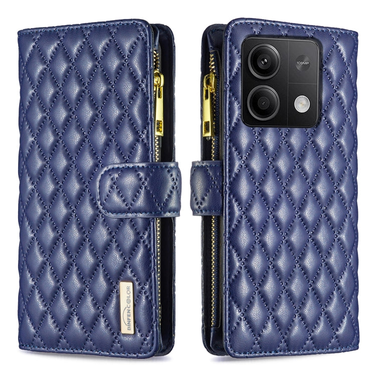 Diamond Lattice Zipper Wallet Leather Flip Phone Case, For Xiaomi Redmi Note 13 Pro 4G Global, For Xiaomi Poco M6 Pro 4G, For Xiaomi Redmi A3, For Xiaomi Redmi Note 13 4G Global, For Xiaomi Redmi K70E, For Xiaomi Redmi 13C                              ...