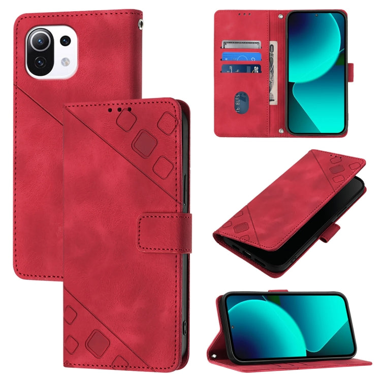 Skin Feel Embossed Leather Phone Case, For Xiaomi Redmi 9A / 9i / 9AT, For Xiaomi Poco M2 Global / Redmi 9, For Xiaomi Poco M3 Pro 5G / Redmi Note 10 5G, For Xiaomi Poco X3 GT, For Xiaomi Poco F3 / Redmi K40 / K40 Pro, For Xiaomi Poco X3 / Poco X3 Pro ...
