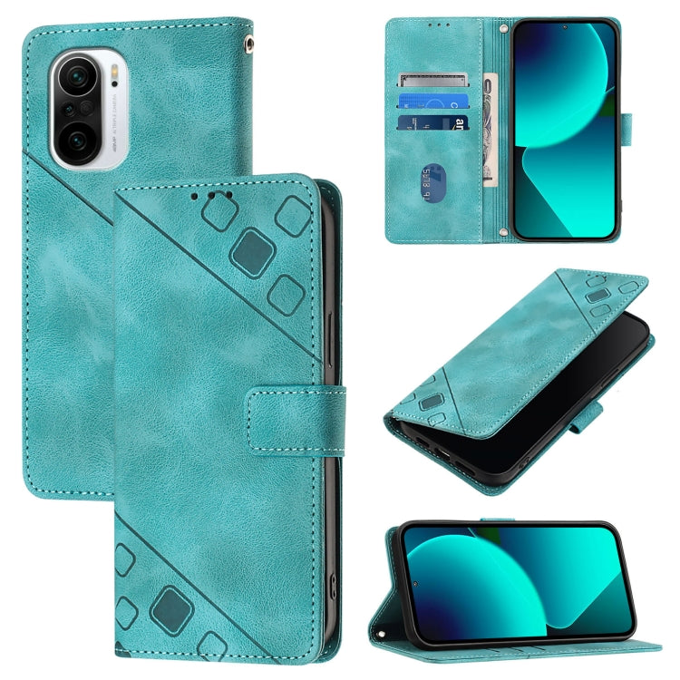 Skin Feel Embossed Leather Phone Case, For Xiaomi Redmi 9A / 9i / 9AT, For Xiaomi Poco M2 Global / Redmi 9, For Xiaomi Poco M3 Pro 5G / Redmi Note 10 5G, For Xiaomi Poco X3 GT, For Xiaomi Poco F3 / Redmi K40 / K40 Pro, For Xiaomi Poco X3 / Poco X3 Pro ...