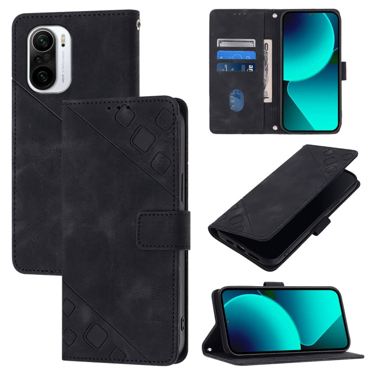 Skin Feel Embossed Leather Phone Case, For Xiaomi Redmi 9A / 9i / 9AT, For Xiaomi Poco M2 Global / Redmi 9, For Xiaomi Poco M3 Pro 5G / Redmi Note 10 5G, For Xiaomi Poco X3 GT, For Xiaomi Poco F3 / Redmi K40 / K40 Pro, For Xiaomi Poco X3 / Poco X3 Pro ...