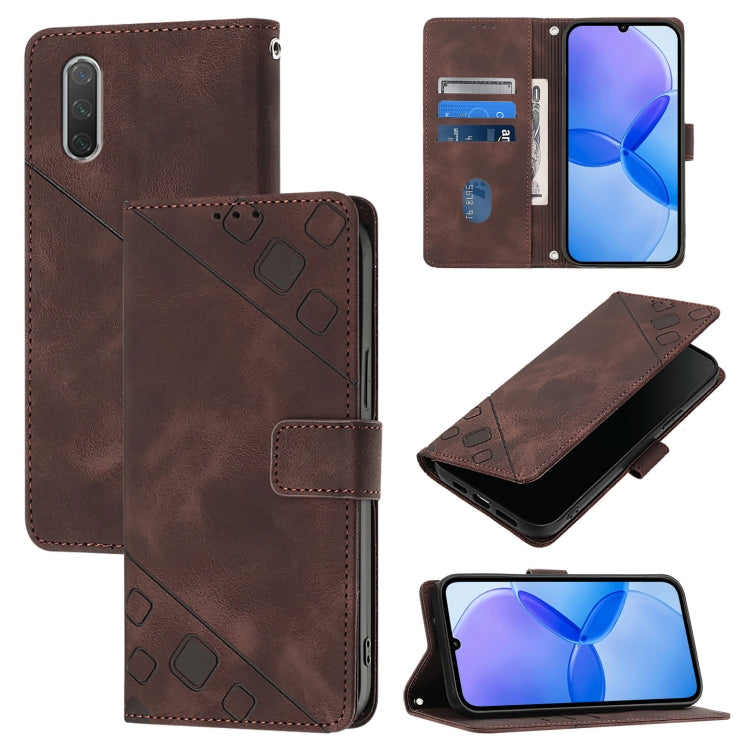Skin Feel Embossed Leather Phone Case, For Xiaomi Mi 10 Lite 5G, For Xiaomi Redmi 8 / Redmi 8A, For Xiaomi Mi CC9 / Mi 9 Lite, For Xiaomi Redmi Note 8, For Xiaomi Redmi Note 8 Pro, For Xiaomi Mi CC9e / Mi A3, For Xiaomi Redmi Note 7 / Note 7 Pro       ...