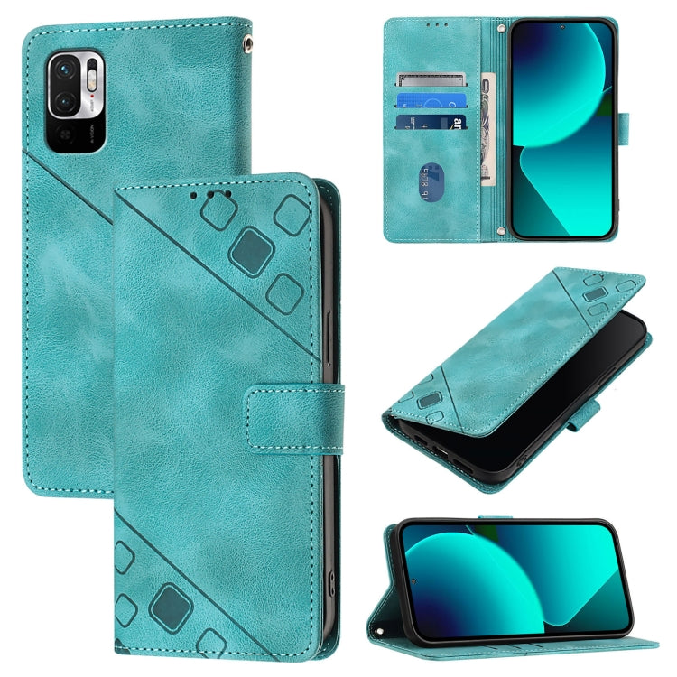 Skin Feel Embossed Leather Phone Case, For Xiaomi Redmi 9A / 9i / 9AT, For Xiaomi Poco M2 Global / Redmi 9, For Xiaomi Poco M3 Pro 5G / Redmi Note 10 5G, For Xiaomi Poco X3 GT, For Xiaomi Poco F3 / Redmi K40 / K40 Pro, For Xiaomi Poco X3 / Poco X3 Pro ...