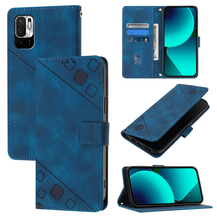 Skin Feel Embossed Leather Phone Case, For Xiaomi Redmi 9A / 9i / 9AT, For Xiaomi Poco M2 Global / Redmi 9, For Xiaomi Poco M3 Pro 5G / Redmi Note 10 5G, For Xiaomi Poco X3 GT, For Xiaomi Poco F3 / Redmi K40 / K40 Pro, For Xiaomi Poco X3 / Poco X3 Pro ...