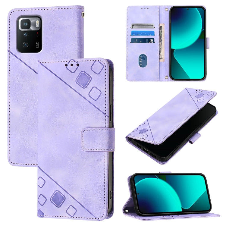 Skin Feel Embossed Leather Phone Case, For Xiaomi Redmi 9A / 9i / 9AT, For Xiaomi Poco M2 Global / Redmi 9, For Xiaomi Poco M3 Pro 5G / Redmi Note 10 5G, For Xiaomi Poco X3 GT, For Xiaomi Poco F3 / Redmi K40 / K40 Pro, For Xiaomi Poco X3 / Poco X3 Pro ...