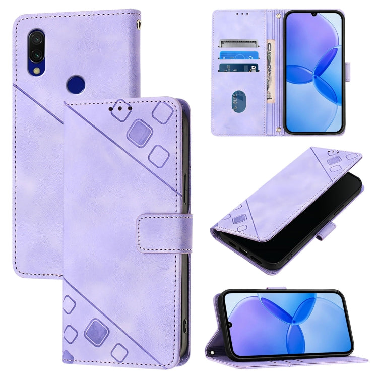 Skin Feel Embossed Leather Phone Case, For Xiaomi Mi 10 Lite 5G, For Xiaomi Redmi 8 / Redmi 8A, For Xiaomi Mi CC9 / Mi 9 Lite, For Xiaomi Redmi Note 8, For Xiaomi Redmi Note 8 Pro, For Xiaomi Mi CC9e / Mi A3, For Xiaomi Redmi Note 7 / Note 7 Pro       ...