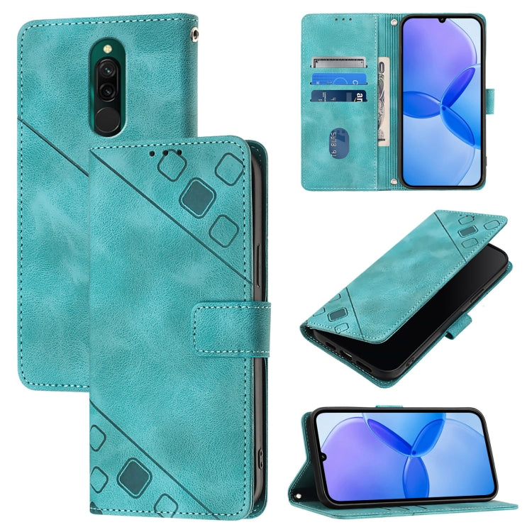 Skin Feel Embossed Leather Phone Case, For Xiaomi Mi 10 Lite 5G, For Xiaomi Redmi 8 / Redmi 8A, For Xiaomi Mi CC9 / Mi 9 Lite, For Xiaomi Redmi Note 8, For Xiaomi Redmi Note 8 Pro, For Xiaomi Mi CC9e / Mi A3, For Xiaomi Redmi Note 7 / Note 7 Pro       ...