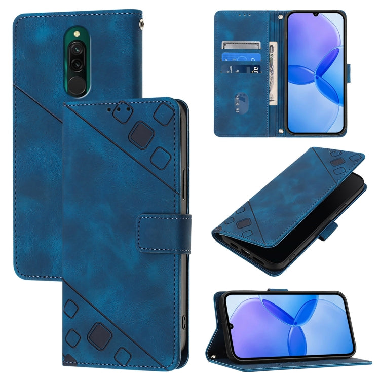 Skin Feel Embossed Leather Phone Case, For Xiaomi Mi 10 Lite 5G, For Xiaomi Redmi 8 / Redmi 8A, For Xiaomi Mi CC9 / Mi 9 Lite, For Xiaomi Redmi Note 8, For Xiaomi Redmi Note 8 Pro, For Xiaomi Mi CC9e / Mi A3, For Xiaomi Redmi Note 7 / Note 7 Pro       ...