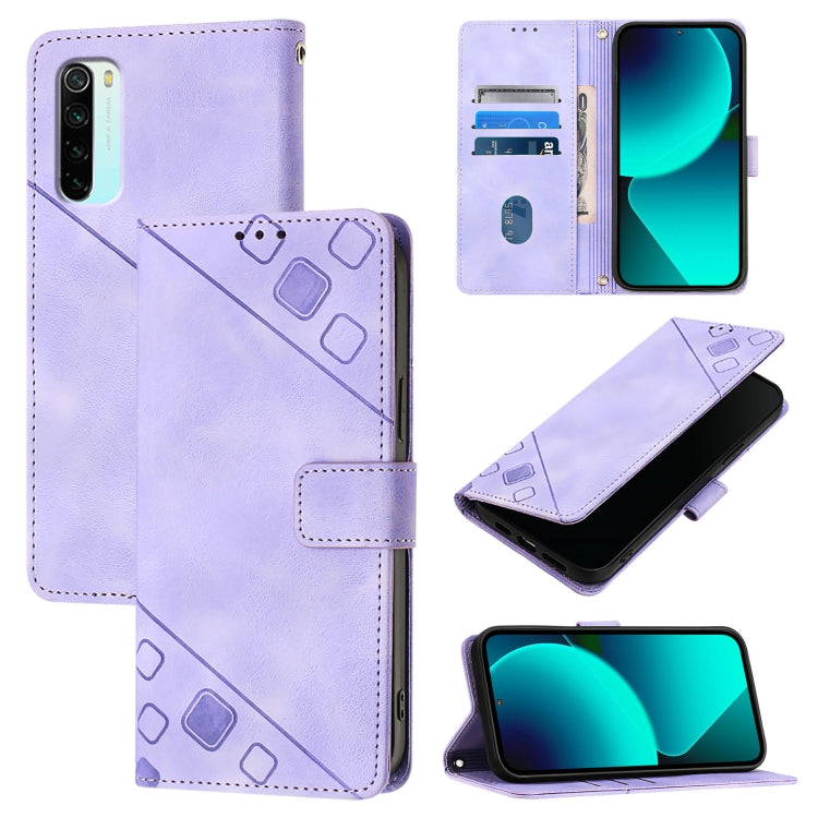 Skin Feel Embossed Leather Phone Case, For Xiaomi Mi 10 Lite 5G, For Xiaomi Redmi 8 / Redmi 8A, For Xiaomi Mi CC9 / Mi 9 Lite, For Xiaomi Redmi Note 8, For Xiaomi Redmi Note 8 Pro, For Xiaomi Mi CC9e / Mi A3, For Xiaomi Redmi Note 7 / Note 7 Pro       ...