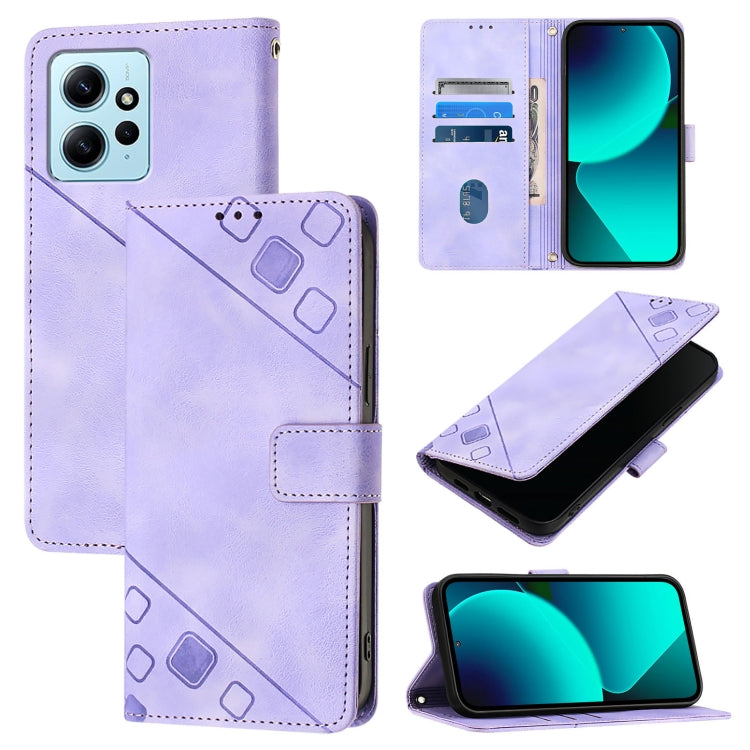 Skin Feel Embossed Leather Phone Case, For Xiaomi Redmi K70 / K70 Pro, For Xiaomi 13T, For Xiaomi Poco F5 5G/Redmi Note 12 Turbo, For Xiaomi Poco F5 Pro 5G/Redmi K60, For Xiaomi Redmi Note 12S 4G Global, For Xiaomi Poco C51 / A2+, For Xiaomi 13 Ultra  ...
