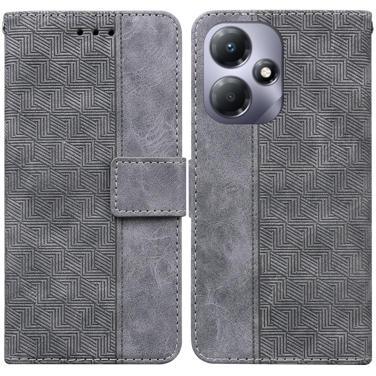 Geometric Embossed Leather Phone Case, For Infinix Note 30i, For Infinix Note 30 Pro, For Infinix Note 30, For Infinix Note 30 VIP, For Infinix Hot 30 Play, For Infinix Hot 30i, For Infinix Hot 30, For Infinix Smart 7 African