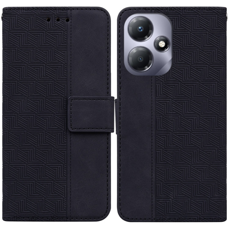 Geometric Embossed Leather Phone Case, For Infinix Note 30i, For Infinix Note 30 Pro, For Infinix Note 30, For Infinix Note 30 VIP, For Infinix Hot 30 Play, For Infinix Hot 30i, For Infinix Hot 30, For Infinix Smart 7 African