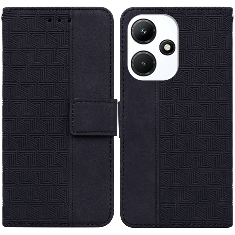 Geometric Embossed Leather Phone Case, For Infinix Note 30i, For Infinix Note 30 Pro, For Infinix Note 30, For Infinix Note 30 VIP, For Infinix Hot 30 Play, For Infinix Hot 30i, For Infinix Hot 30, For Infinix Smart 7 African