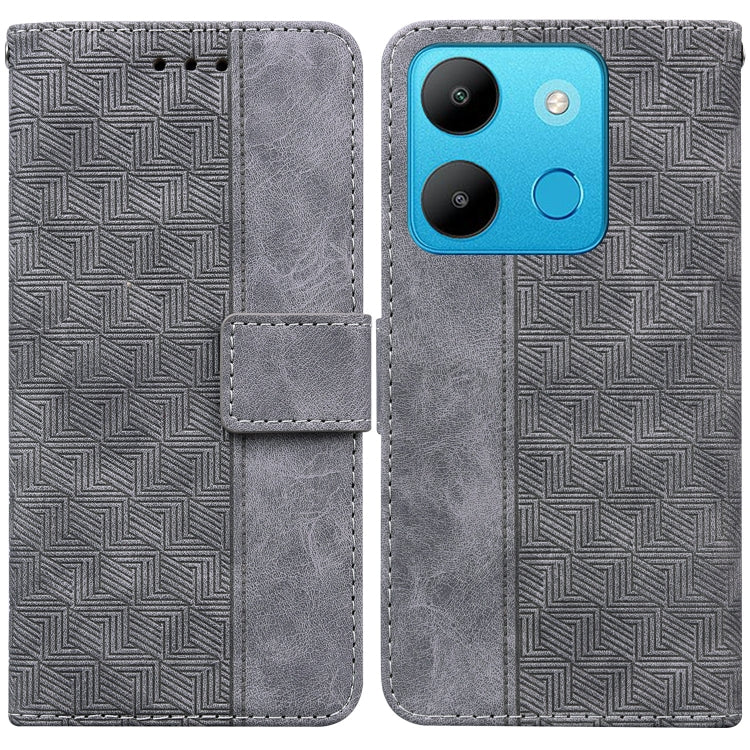 Geometric Embossed Leather Phone Case, For Infinix Note 30i, For Infinix Note 30 Pro, For Infinix Note 30, For Infinix Note 30 VIP, For Infinix Hot 30 Play, For Infinix Hot 30i, For Infinix Hot 30, For Infinix Smart 7 African
