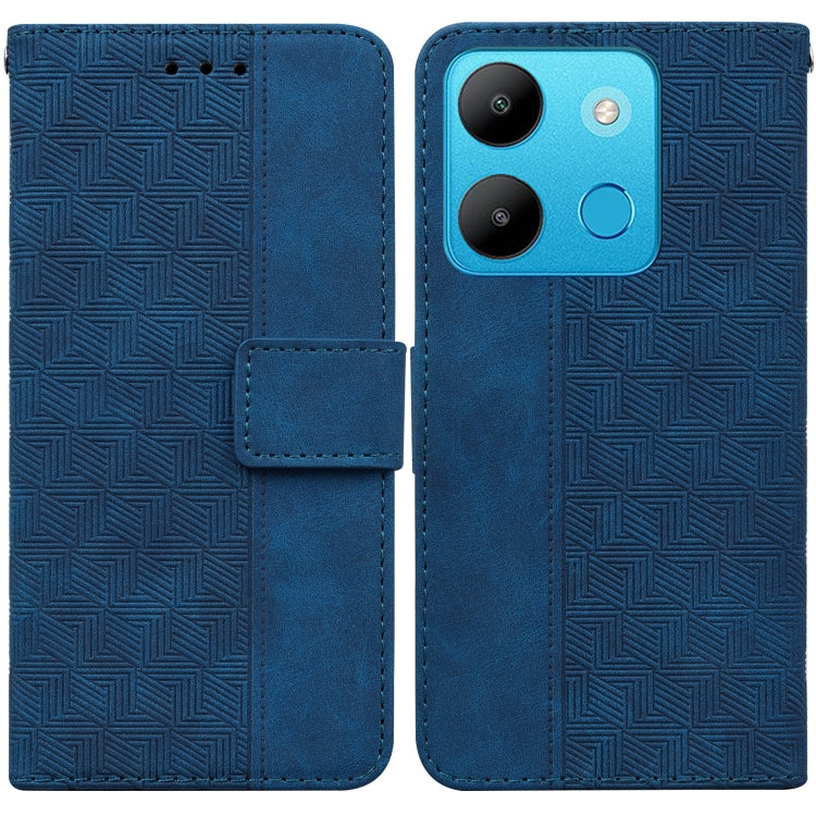 Geometric Embossed Leather Phone Case, For Infinix Note 30i, For Infinix Note 30 Pro, For Infinix Note 30, For Infinix Note 30 VIP, For Infinix Hot 30 Play, For Infinix Hot 30i, For Infinix Hot 30, For Infinix Smart 7 African