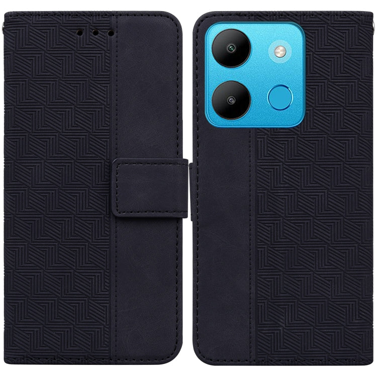 Geometric Embossed Leather Phone Case, For Infinix Note 30i, For Infinix Note 30 Pro, For Infinix Note 30, For Infinix Note 30 VIP, For Infinix Hot 30 Play, For Infinix Hot 30i, For Infinix Hot 30, For Infinix Smart 7 African