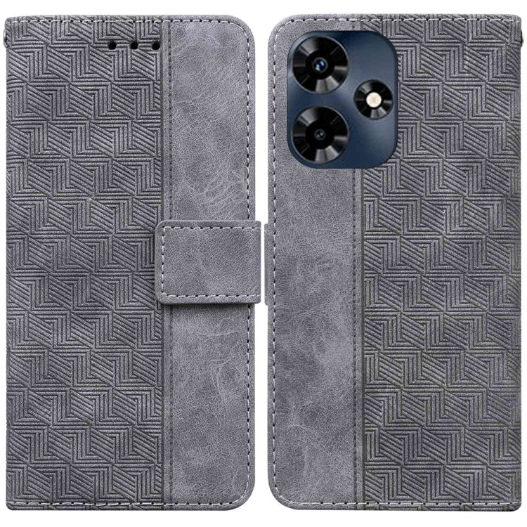 Geometric Embossed Leather Phone Case, For Infinix Note 30i, For Infinix Note 30 Pro, For Infinix Note 30, For Infinix Note 30 VIP, For Infinix Hot 30 Play, For Infinix Hot 30i, For Infinix Hot 30, For Infinix Smart 7 African