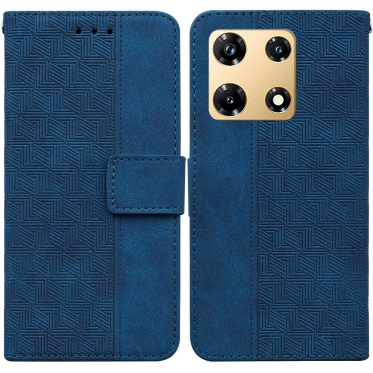 Geometric Embossed Leather Phone Case, For Infinix Note 30i, For Infinix Note 30 Pro, For Infinix Note 30, For Infinix Note 30 VIP, For Infinix Hot 30 Play, For Infinix Hot 30i, For Infinix Hot 30, For Infinix Smart 7 African