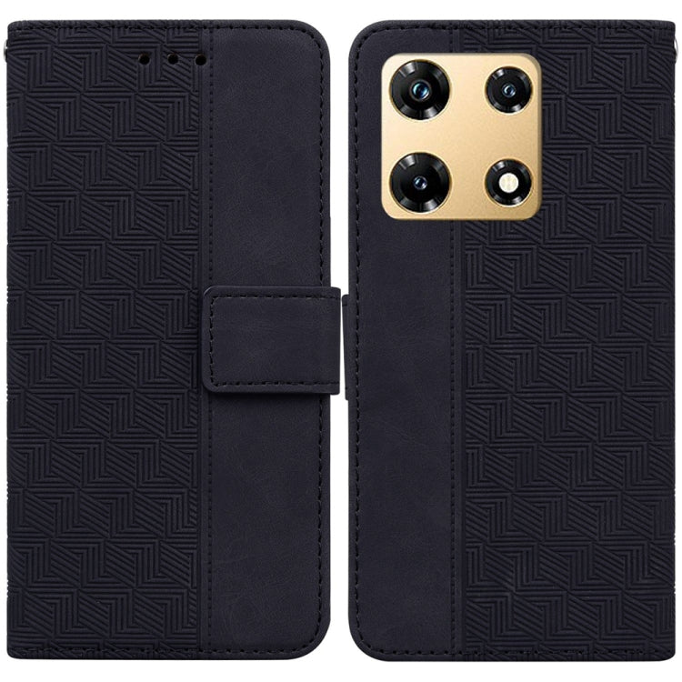 Geometric Embossed Leather Phone Case, For Infinix Note 30i, For Infinix Note 30 Pro, For Infinix Note 30, For Infinix Note 30 VIP, For Infinix Hot 30 Play, For Infinix Hot 30i, For Infinix Hot 30, For Infinix Smart 7 African