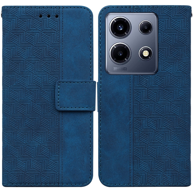 Geometric Embossed Leather Phone Case, For Infinix Note 30i, For Infinix Note 30 Pro, For Infinix Note 30, For Infinix Note 30 VIP, For Infinix Hot 30 Play, For Infinix Hot 30i, For Infinix Hot 30, For Infinix Smart 7 African