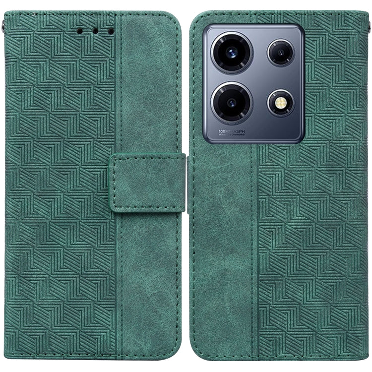 Geometric Embossed Leather Phone Case, For Infinix Note 30i, For Infinix Note 30 Pro, For Infinix Note 30, For Infinix Note 30 VIP, For Infinix Hot 30 Play, For Infinix Hot 30i, For Infinix Hot 30, For Infinix Smart 7 African