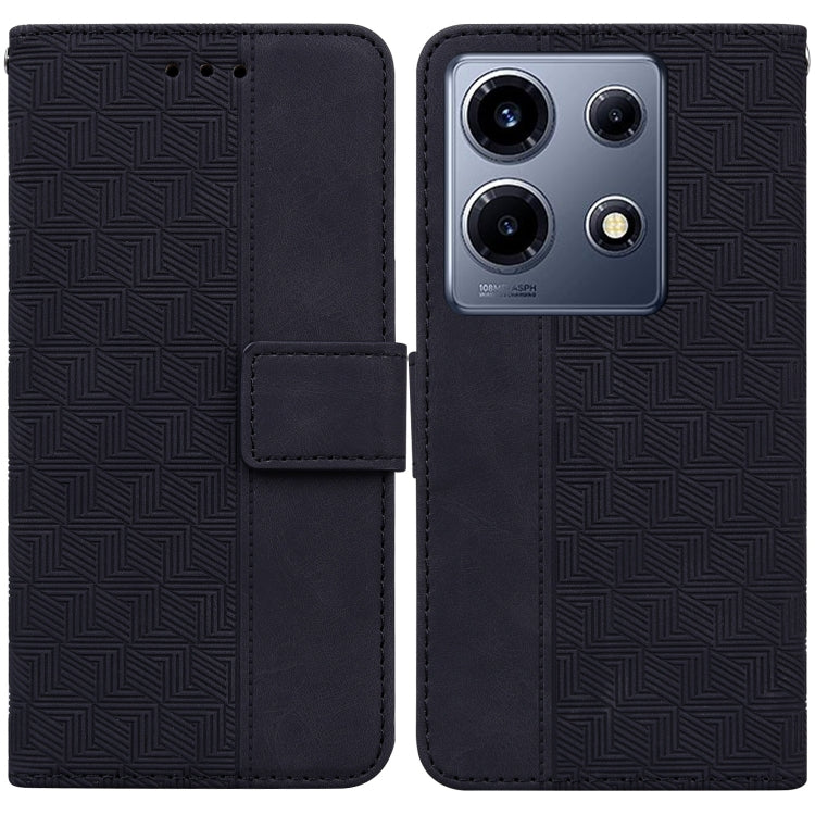 Geometric Embossed Leather Phone Case, For Infinix Note 30i, For Infinix Note 30 Pro, For Infinix Note 30, For Infinix Note 30 VIP, For Infinix Hot 30 Play, For Infinix Hot 30i, For Infinix Hot 30, For Infinix Smart 7 African