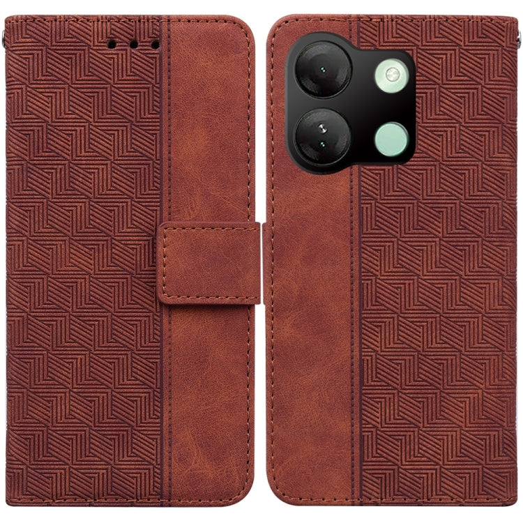 Geometric Embossed Leather Phone Case, For Infinix Note 40 5G, For Infinix GT 20 Pro, For Infinix Note 40 Pro 5G / 40 Pro 4G, For Infinix Note 40 Pro+, For Infinix Note 40 4G, For Infinix Hot 40 / 40 Pro, For Infinix Smart 7 India / 7 Plus             ...