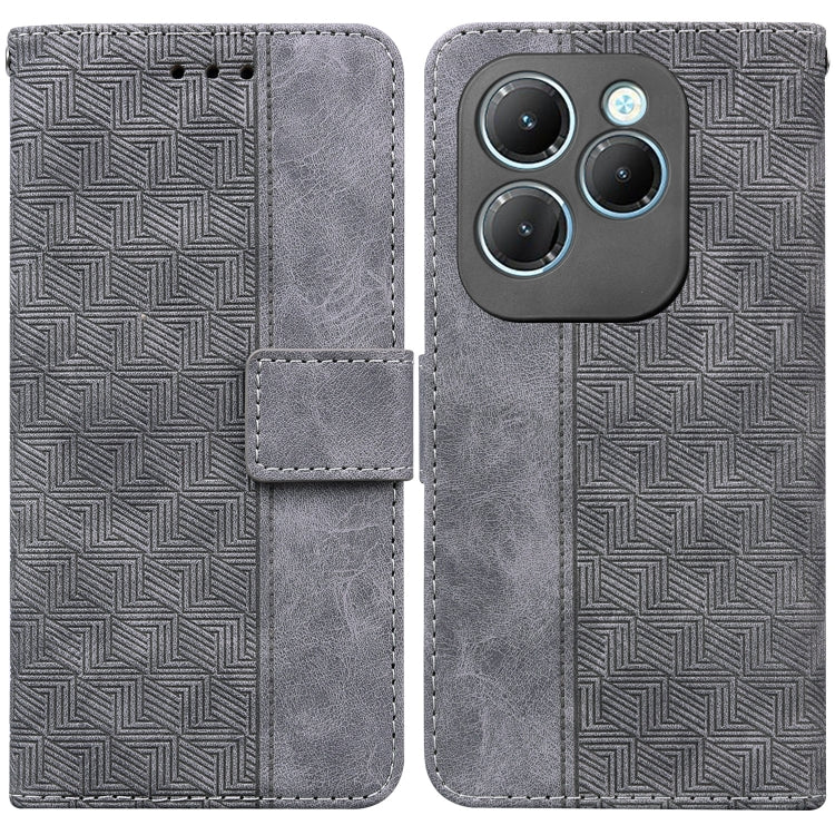 Geometric Embossed Leather Phone Case, For Infinix Note 40 5G, For Infinix GT 20 Pro, For Infinix Note 40 Pro 5G / 40 Pro 4G, For Infinix Note 40 Pro+, For Infinix Note 40 4G, For Infinix Hot 40 / 40 Pro, For Infinix Smart 7 India / 7 Plus             ...