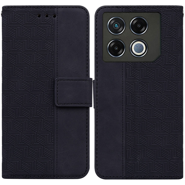 Geometric Embossed Leather Phone Case, For Infinix Note 40 5G, For Infinix GT 20 Pro, For Infinix Note 40 Pro 5G / 40 Pro 4G, For Infinix Note 40 Pro+, For Infinix Note 40 4G, For Infinix Hot 40 / 40 Pro, For Infinix Smart 7 India / 7 Plus             ...