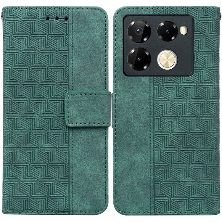 Geometric Embossed Leather Phone Case, For Infinix Note 40 5G, For Infinix GT 20 Pro, For Infinix Note 40 Pro 5G / 40 Pro 4G, For Infinix Note 40 Pro+, For Infinix Note 40 4G, For Infinix Hot 40 / 40 Pro, For Infinix Smart 7 India / 7 Plus             ...
