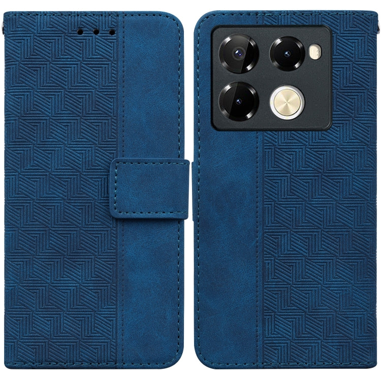 Geometric Embossed Leather Phone Case, For Infinix Note 40 5G, For Infinix GT 20 Pro, For Infinix Note 40 Pro 5G / 40 Pro 4G, For Infinix Note 40 Pro+, For Infinix Note 40 4G, For Infinix Hot 40 / 40 Pro, For Infinix Smart 7 India / 7 Plus             ...