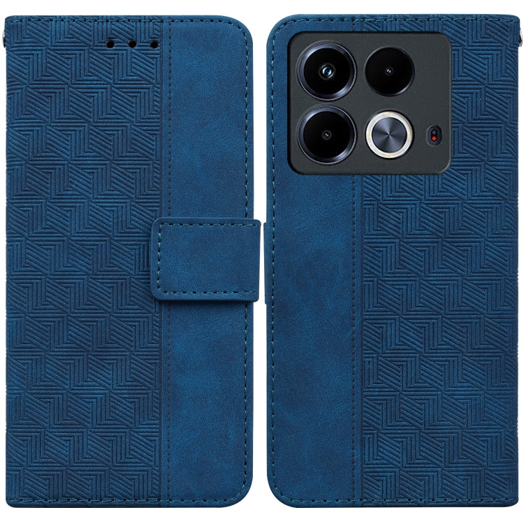 Geometric Embossed Leather Phone Case, For Infinix Note 40 5G, For Infinix GT 20 Pro, For Infinix Note 40 Pro 5G / 40 Pro 4G, For Infinix Note 40 Pro+, For Infinix Note 40 4G, For Infinix Hot 40 / 40 Pro, For Infinix Smart 7 India / 7 Plus             ...