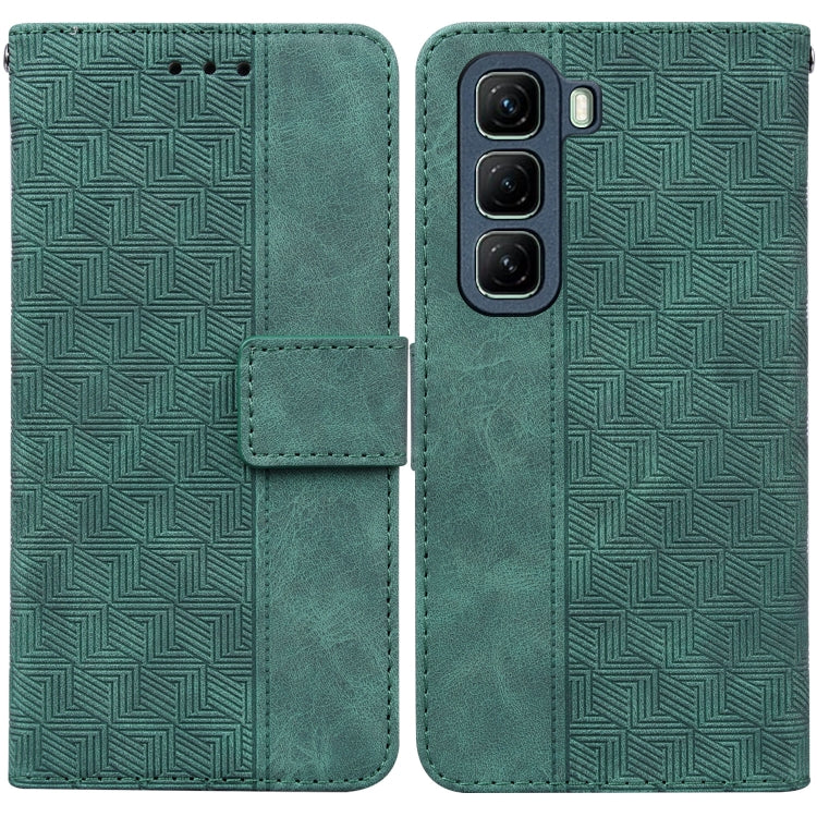 Geometric Embossed Leather Phone Case, For Infinix Note 50 Pro+, For Infinix Note 50 4G / Note 50 Pro 4G, For Infinix Hot 50 Pro 4G, For Infinix Hot 50i / Smart 9, For Infinix Hot 50 Pro+ 4G, For Infinix Hot 50 4G, For Infinix Hot 50 5G                ...