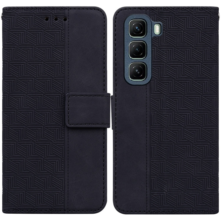 Geometric Embossed Leather Phone Case, For Infinix Note 50 Pro+, For Infinix Note 50 4G / Note 50 Pro 4G, For Infinix Hot 50 Pro 4G, For Infinix Hot 50i / Smart 9, For Infinix Hot 50 Pro+ 4G, For Infinix Hot 50 4G, For Infinix Hot 50 5G                ...