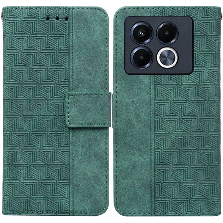 Geometric Embossed Leather Phone Case, For Infinix Note 40 5G, For Infinix GT 20 Pro, For Infinix Note 40 Pro 5G / 40 Pro 4G, For Infinix Note 40 Pro+, For Infinix Note 40 4G, For Infinix Hot 40 / 40 Pro, For Infinix Smart 7 India / 7 Plus             ...