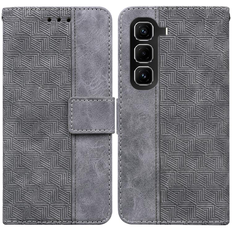 Geometric Embossed Leather Phone Case, For Infinix Note 50 Pro+, For Infinix Note 50 4G / Note 50 Pro 4G, For Infinix Hot 50 Pro 4G, For Infinix Hot 50i / Smart 9, For Infinix Hot 50 Pro+ 4G, For Infinix Hot 50 4G, For Infinix Hot 50 5G                ...
