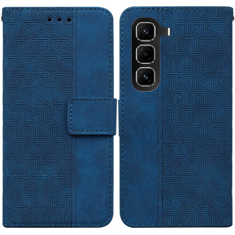 Geometric Embossed Leather Phone Case, For Infinix Note 50 Pro+, For Infinix Note 50 4G / Note 50 Pro 4G, For Infinix Hot 50 Pro 4G, For Infinix Hot 50i / Smart 9, For Infinix Hot 50 Pro+ 4G, For Infinix Hot 50 4G, For Infinix Hot 50 5G                ...