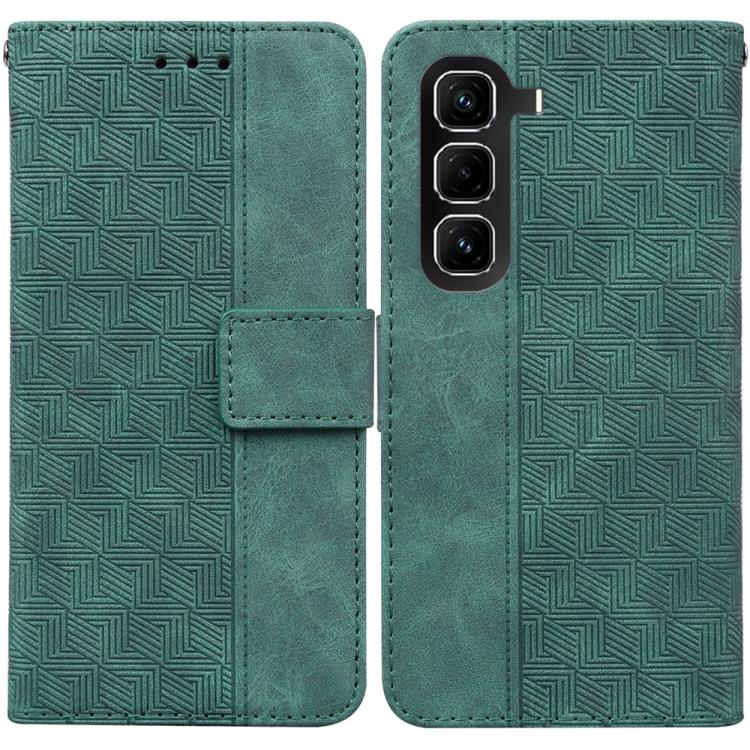 Geometric Embossed Leather Phone Case, For Infinix Note 50 Pro+, For Infinix Note 50 4G / Note 50 Pro 4G, For Infinix Hot 50 Pro 4G, For Infinix Hot 50i / Smart 9, For Infinix Hot 50 Pro+ 4G, For Infinix Hot 50 4G, For Infinix Hot 50 5G                ...