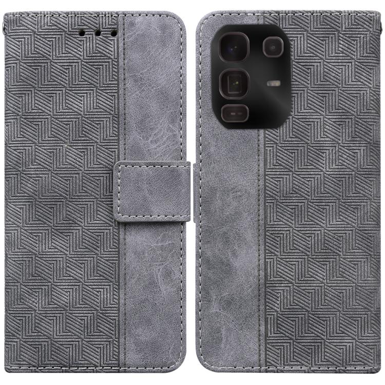 Geometric Embossed Leather Phone Case, For Infinix Note 50 Pro+, For Infinix Note 50 4G / Note 50 Pro 4G, For Infinix Hot 50 Pro 4G, For Infinix Hot 50i / Smart 9, For Infinix Hot 50 Pro+ 4G, For Infinix Hot 50 4G, For Infinix Hot 50 5G                ...