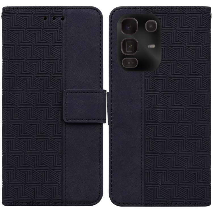 Geometric Embossed Leather Phone Case, For Infinix Note 50 Pro+, For Infinix Note 50 4G / Note 50 Pro 4G, For Infinix Hot 50 Pro 4G, For Infinix Hot 50i / Smart 9, For Infinix Hot 50 Pro+ 4G, For Infinix Hot 50 4G, For Infinix Hot 50 5G                ...