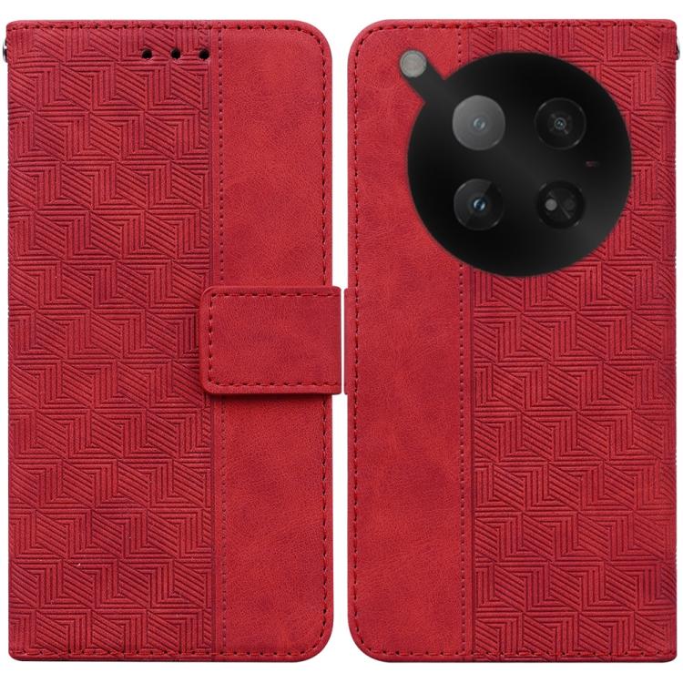 Geometric Embossed Leather Phone Case, For Infinix Note 50 Pro+, For Infinix Note 50 4G / Note 50 Pro 4G, For Infinix Hot 50 Pro 4G, For Infinix Hot 50i / Smart 9, For Infinix Hot 50 Pro+ 4G, For Infinix Hot 50 4G, For Infinix Hot 50 5G                ...