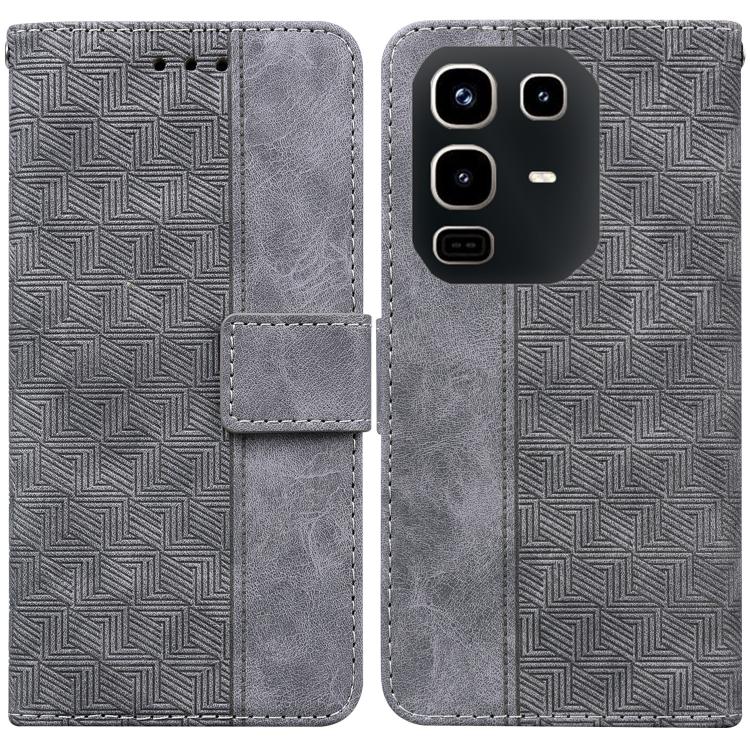 Geometric Embossed Leather Phone Case, For Infinix Note 50 Pro+, For Infinix Note 50 4G / Note 50 Pro 4G, For Infinix Hot 50 Pro 4G, For Infinix Hot 50i / Smart 9, For Infinix Hot 50 Pro+ 4G, For Infinix Hot 50 4G, For Infinix Hot 50 5G                ...