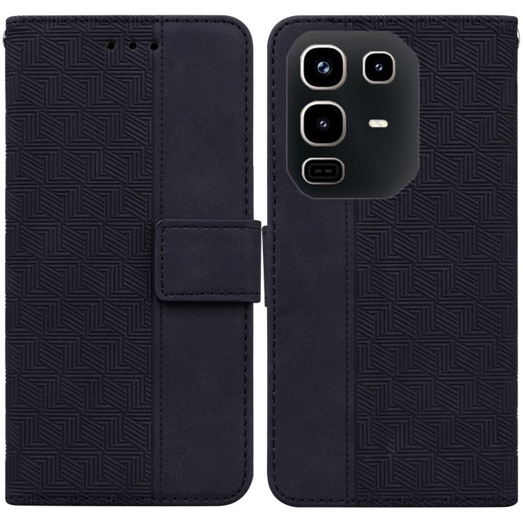 Geometric Embossed Leather Phone Case, For Infinix Note 50 Pro+, For Infinix Note 50 4G / Note 50 Pro 4G, For Infinix Hot 50 Pro 4G, For Infinix Hot 50i / Smart 9, For Infinix Hot 50 Pro+ 4G, For Infinix Hot 50 4G, For Infinix Hot 50 5G                ...