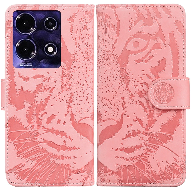 Tiger Embossing Pattern Flip Leather Phone Case, For Infinix Hot 30i, For Infinix Note 30i, For Infinix Note 30 Pro, For Infinix Note 30, For Infinix Note 30 VIP, For Infinix Hot 30 Play, For Infinix Hot 30, For Infinix Smart 7 African