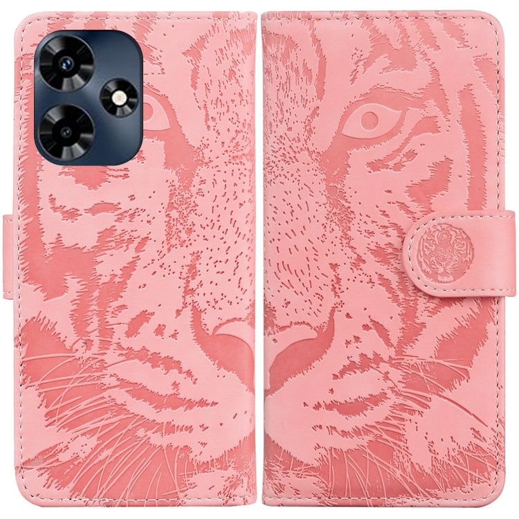 Tiger Embossing Pattern Flip Leather Phone Case, For Infinix Hot 30i, For Infinix Note 30i, For Infinix Note 30 Pro, For Infinix Note 30, For Infinix Note 30 VIP, For Infinix Hot 30 Play, For Infinix Hot 30, For Infinix Smart 7 African