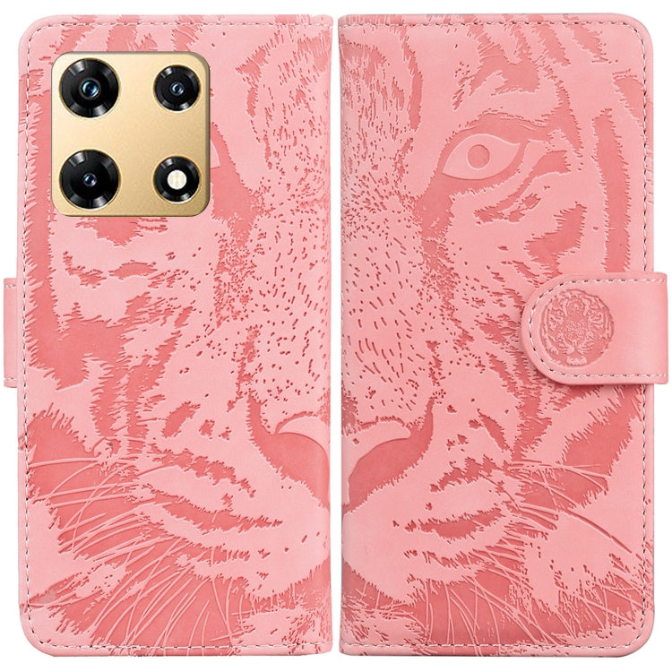 Tiger Embossing Pattern Flip Leather Phone Case, For Infinix Hot 30i, For Infinix Note 30i, For Infinix Note 30 Pro, For Infinix Note 30, For Infinix Note 30 VIP, For Infinix Hot 30 Play, For Infinix Hot 30, For Infinix Smart 7 African