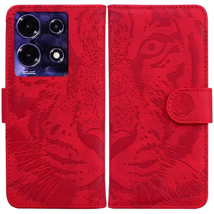 Tiger Embossing Pattern Flip Leather Phone Case, For Infinix Hot 30i, For Infinix Note 30i, For Infinix Note 30 Pro, For Infinix Note 30, For Infinix Note 30 VIP, For Infinix Hot 30 Play, For Infinix Hot 30, For Infinix Smart 7 African
